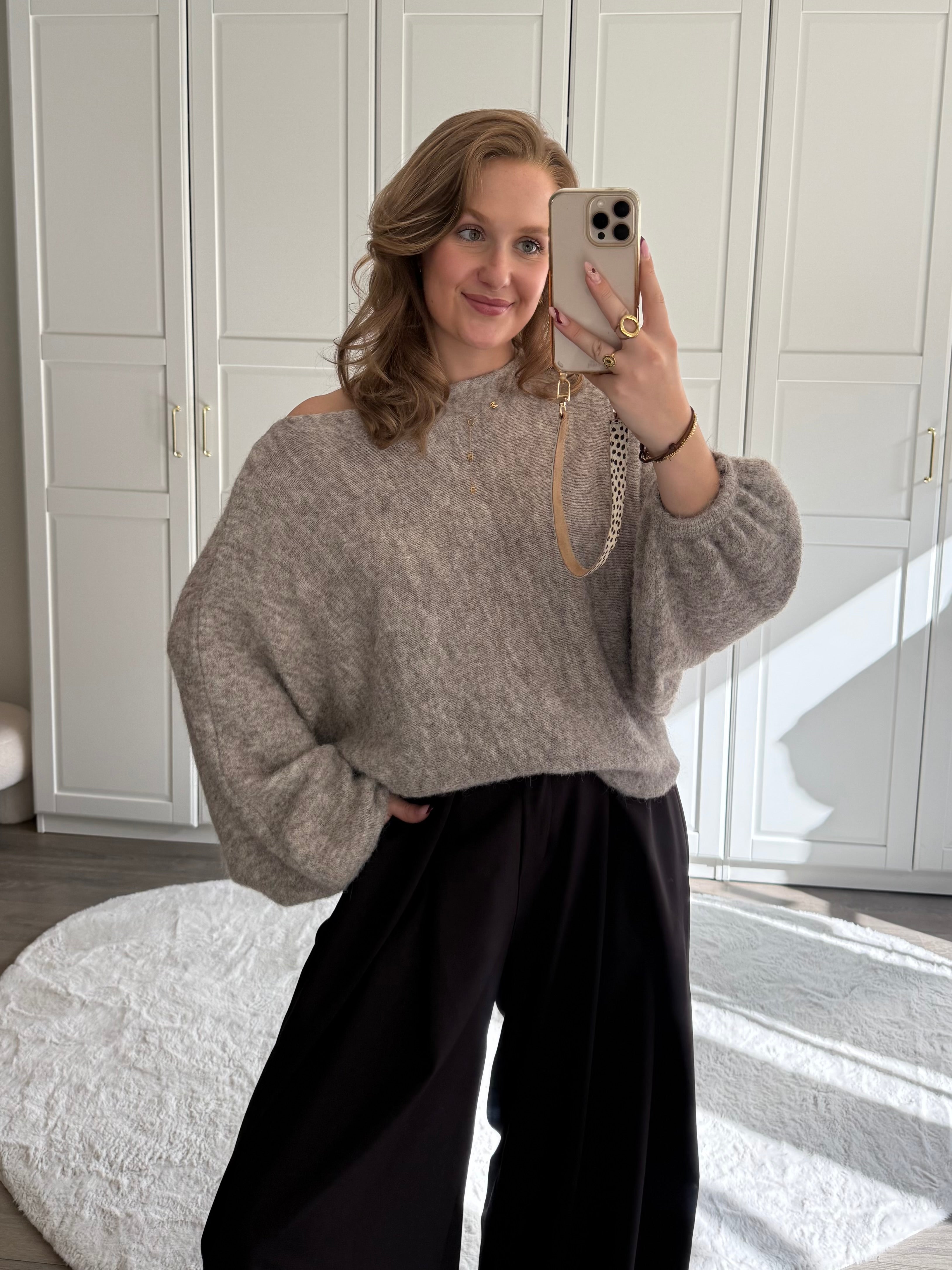 Trui Amy | Taupe