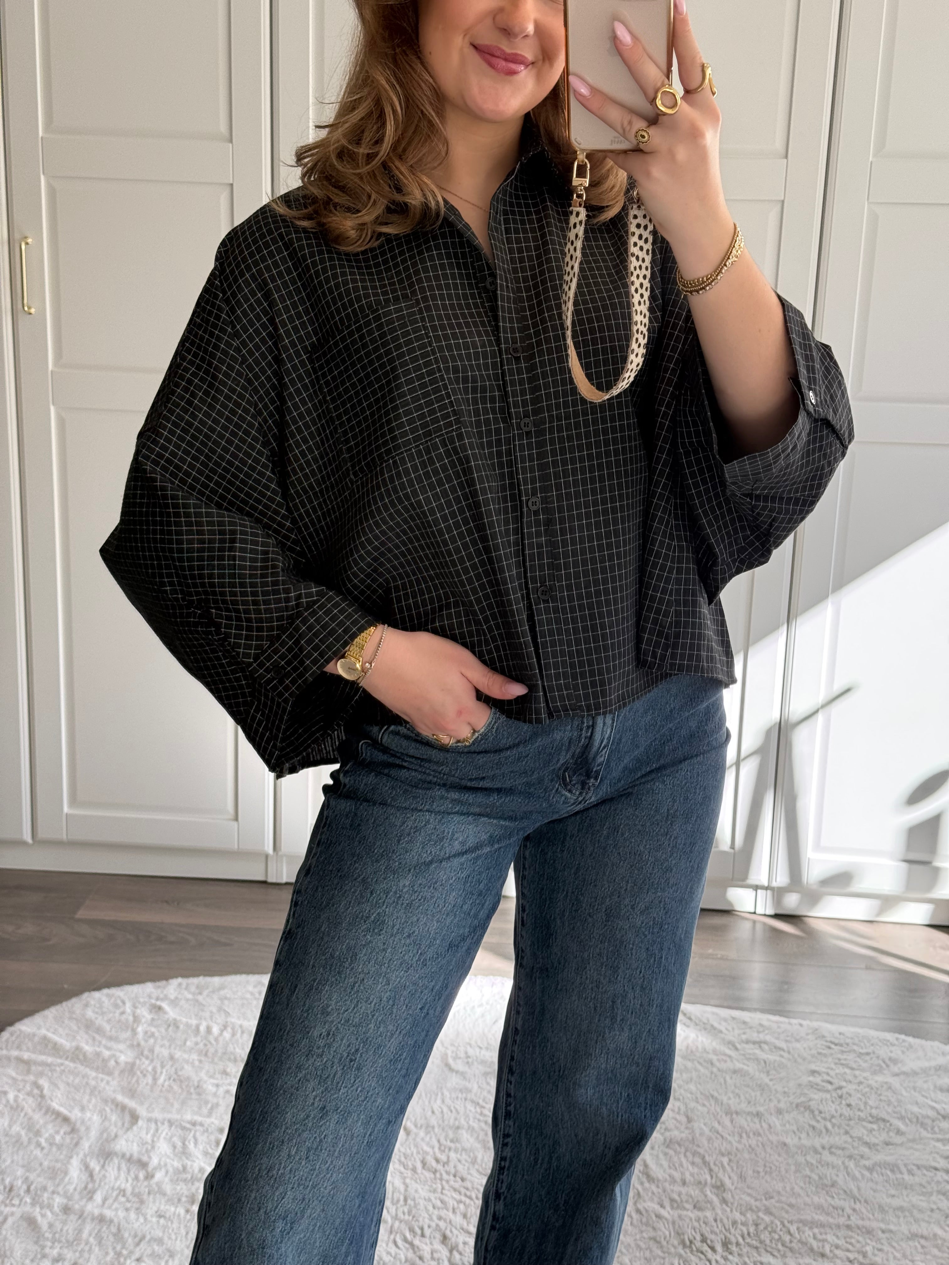 Blouse Jade | Zwart