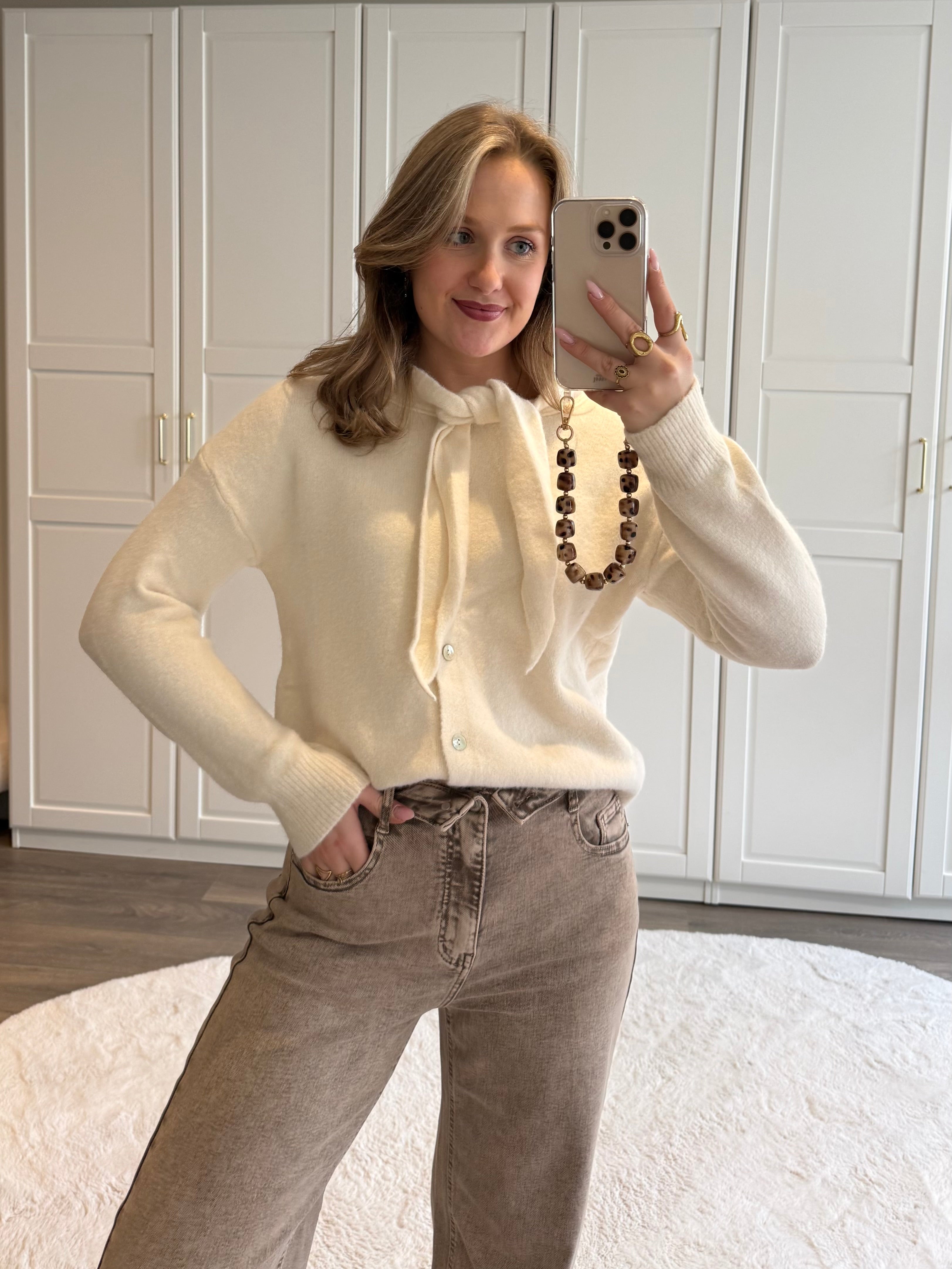 Vest Lieke | Creme