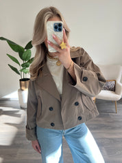 Trenchcoat Esmee | Taupe