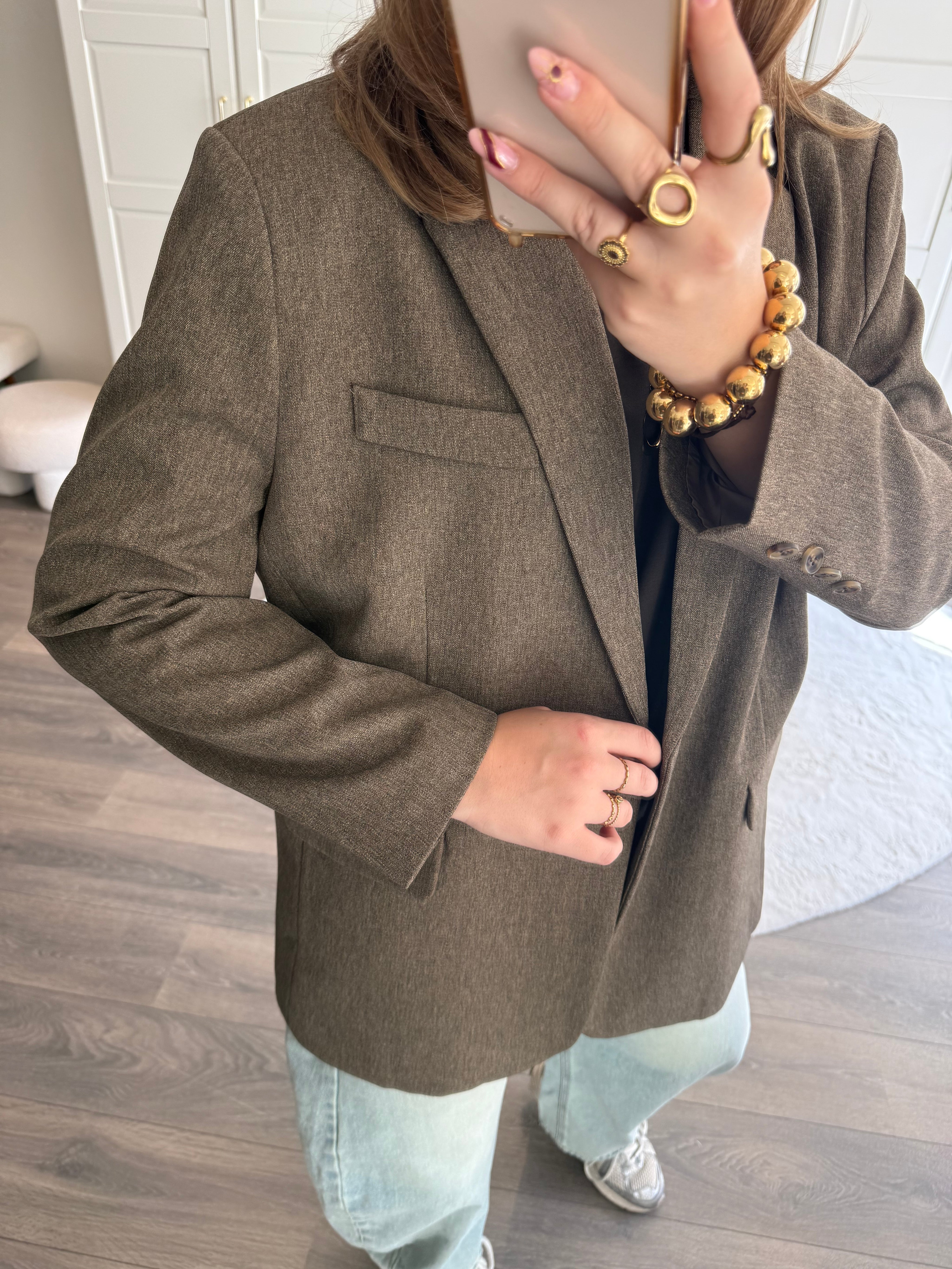 Button Blazer Tess | Bruin