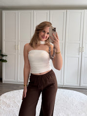Tube Top Rosa | Wit