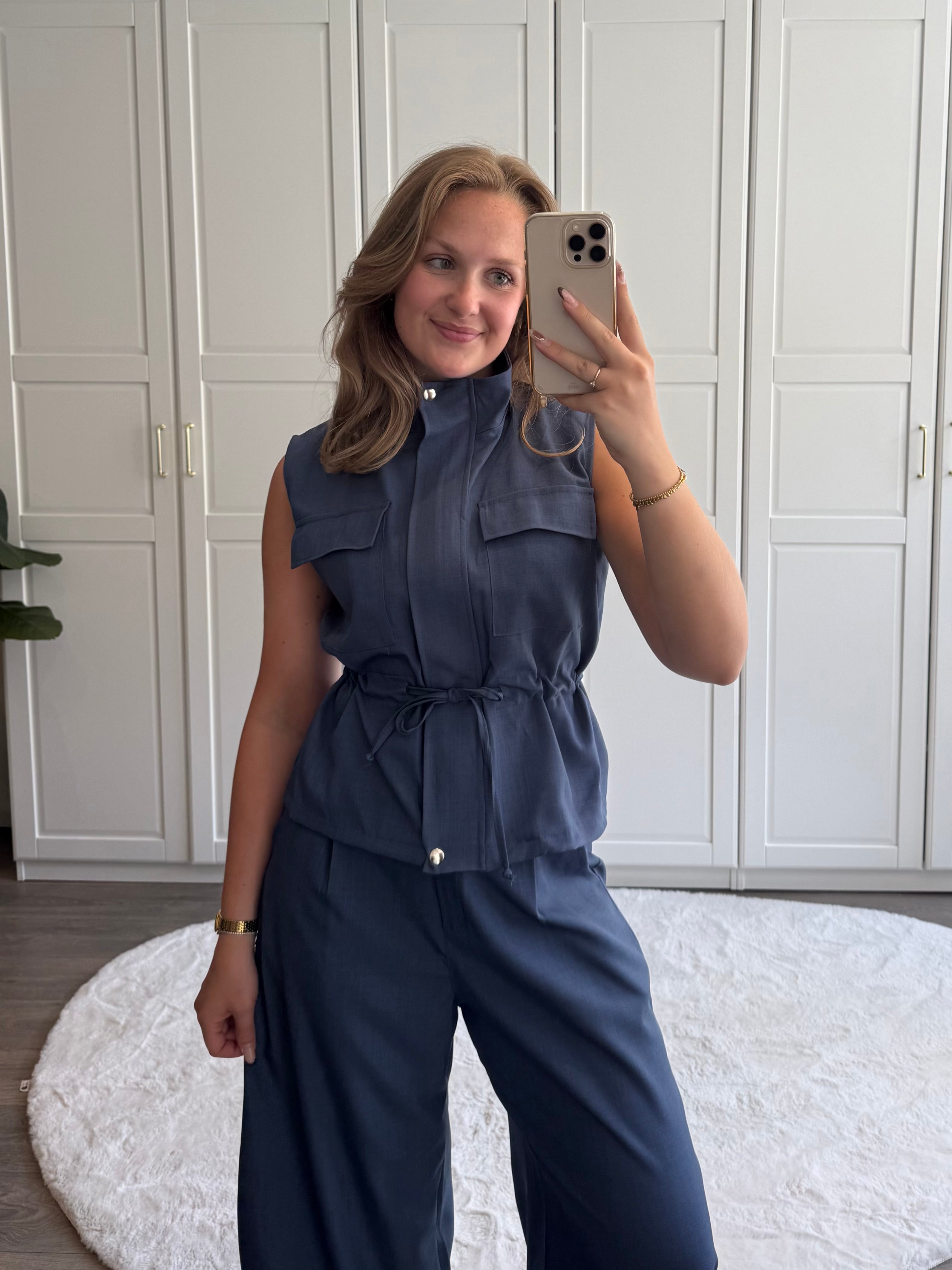 Gilet Sophie | Blauw