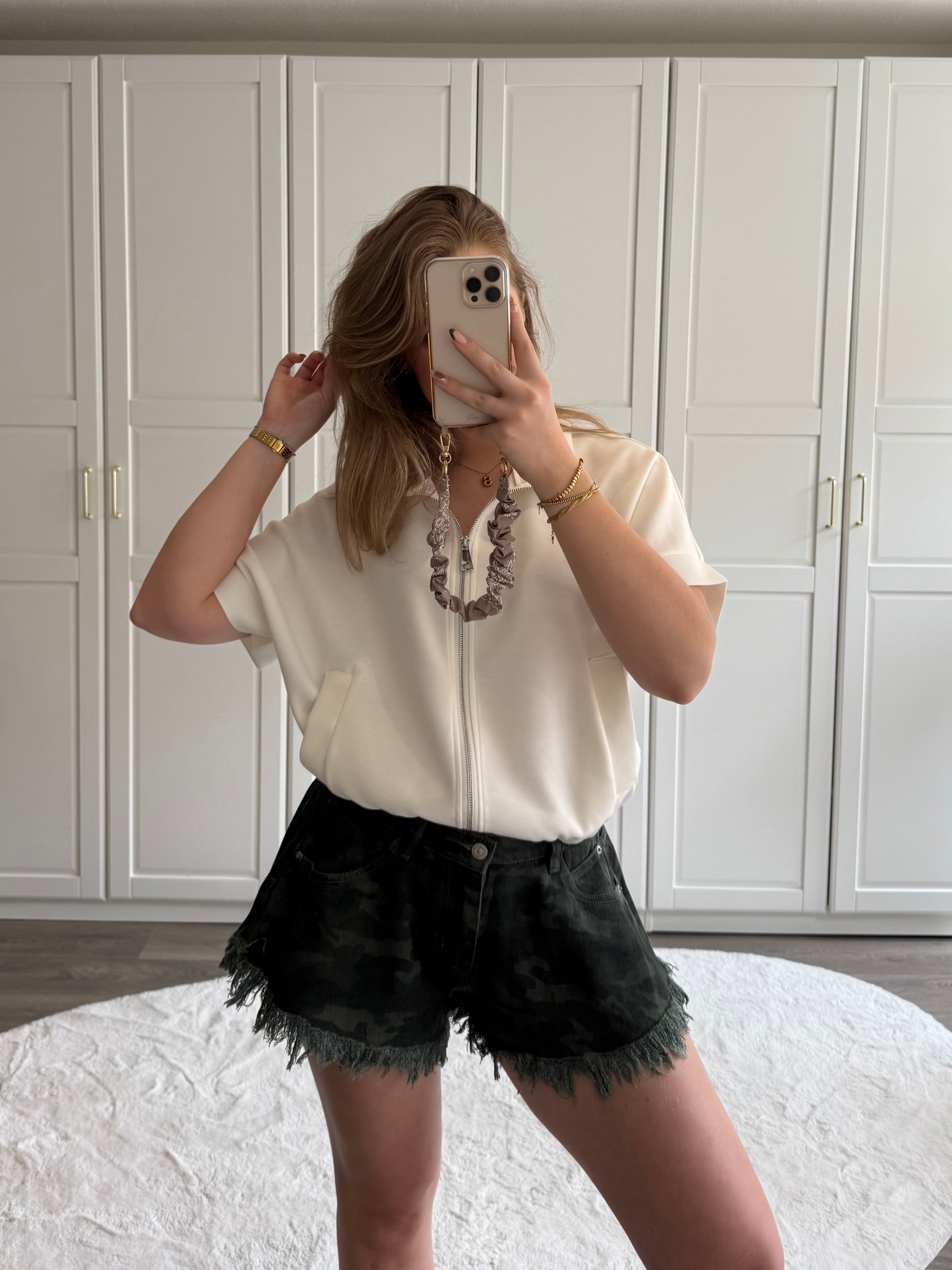 Denim Camo Short | Army