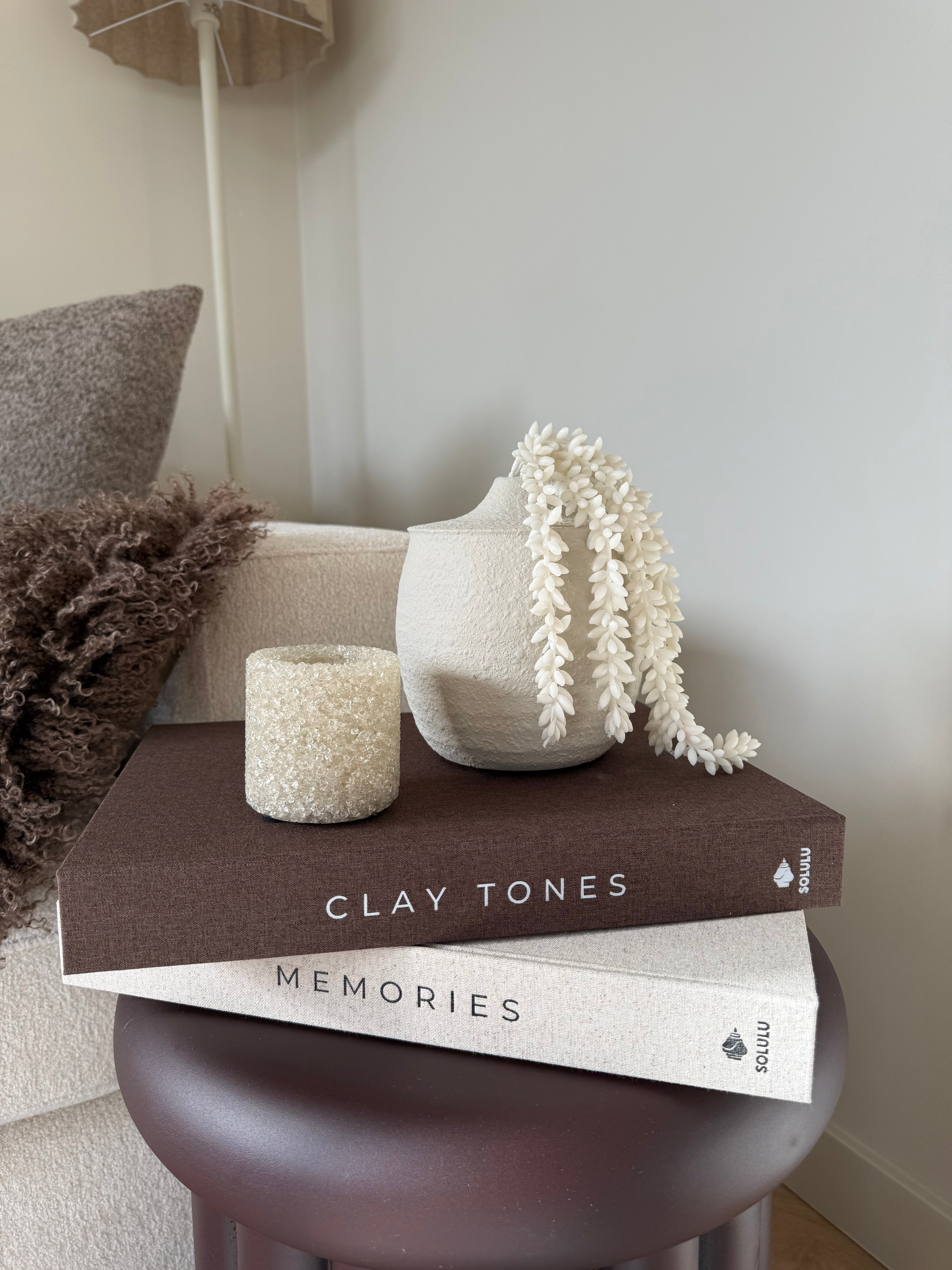 Waxinelichthouder Lexie | Beige