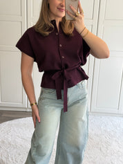 Vest Aimee | Plum