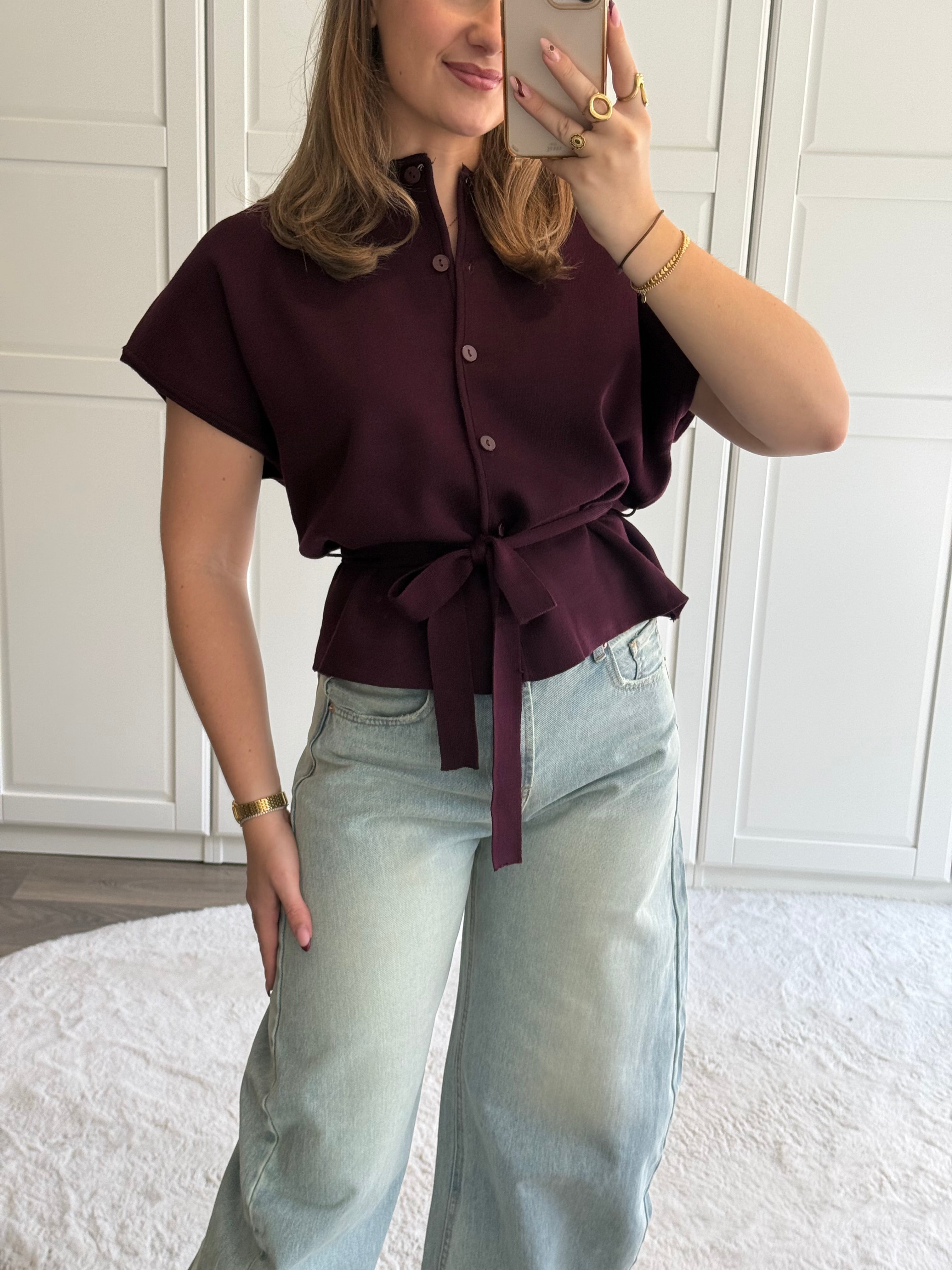 Vest Aimee | Plum