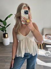 Top Leah | Creme