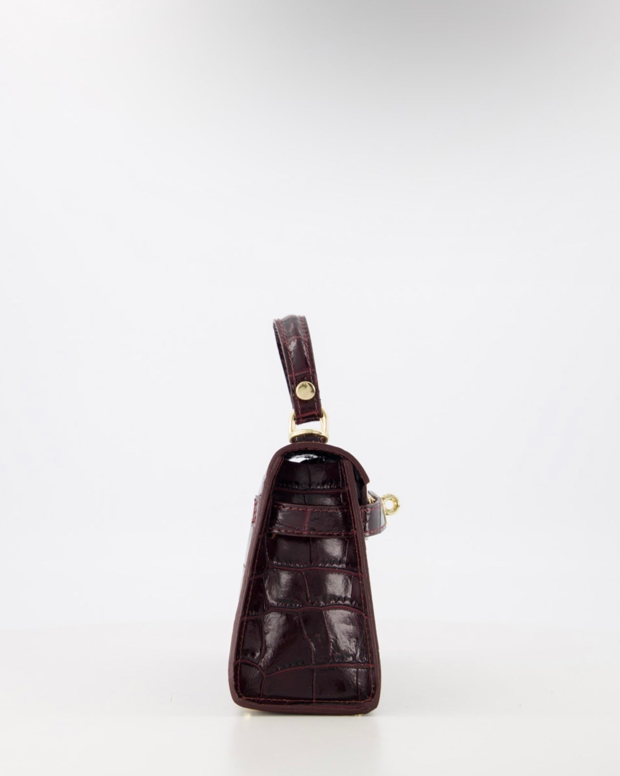 Tas Lore Croco | Bordeaux