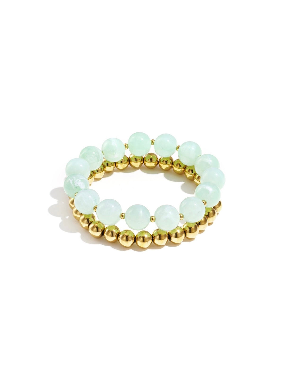 Duo Bubble Armbanden | Mint