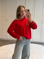 Sweater Dee | Rood