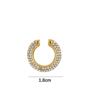 Strass Ear Cuff | Goud