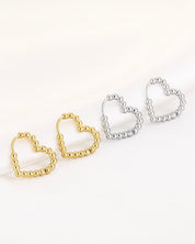 Bubbly Heart Oorbellen