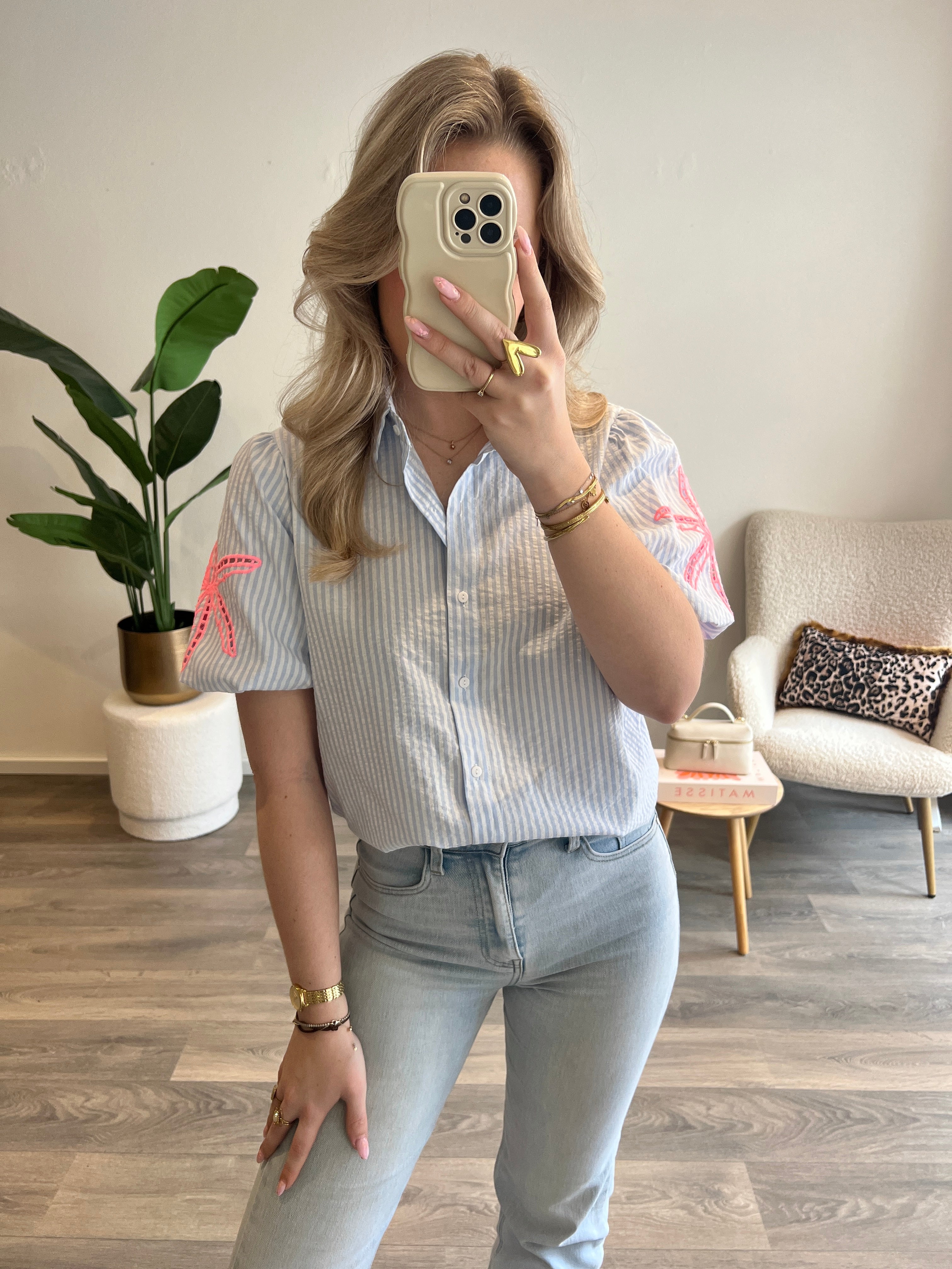 Blouse Palma | Blauw