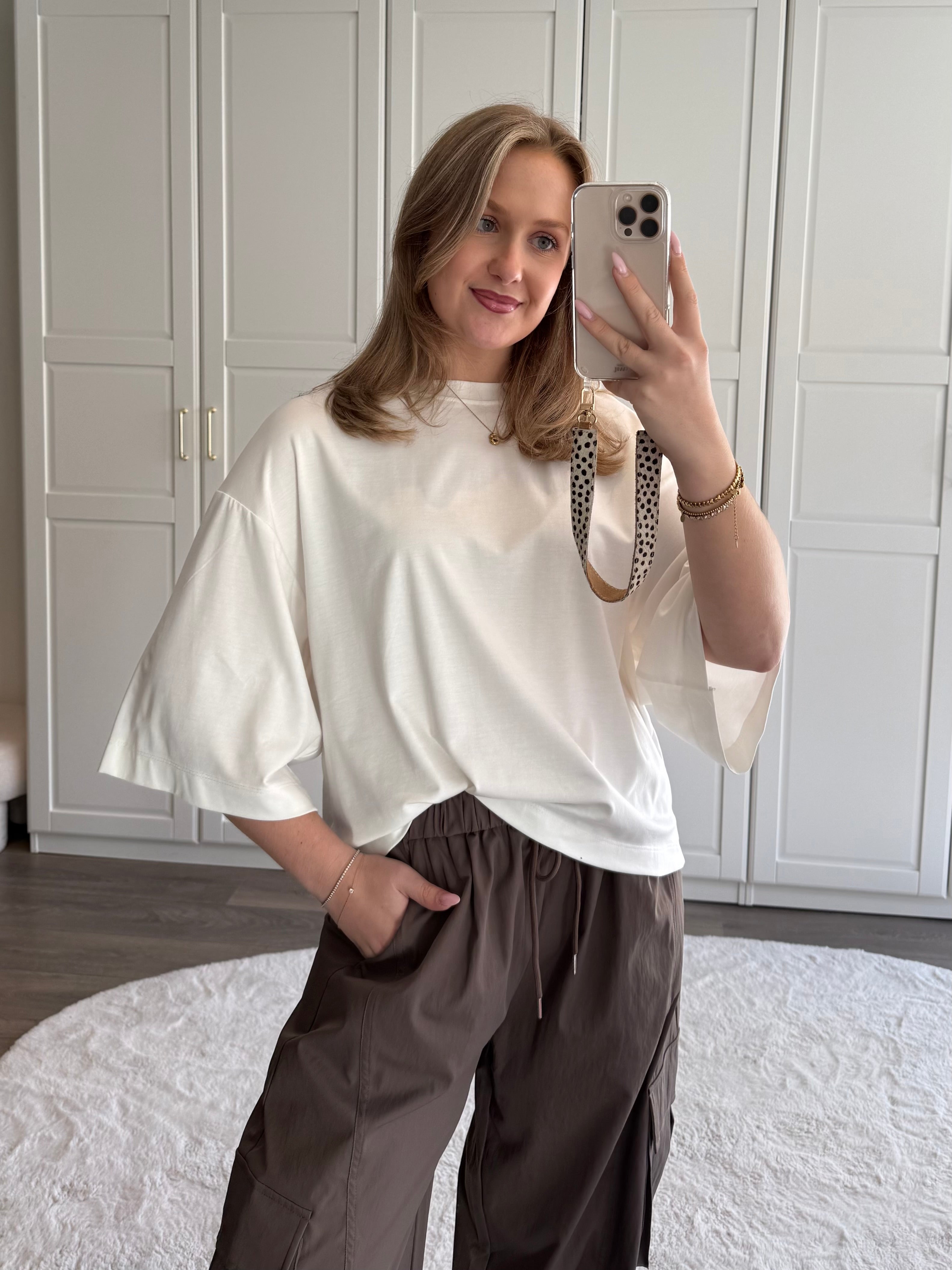T-Shirt Linde | Wit