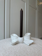 Kaarsenhouder Strik | Wit