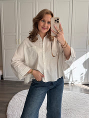 Blouse Jade | Wit
