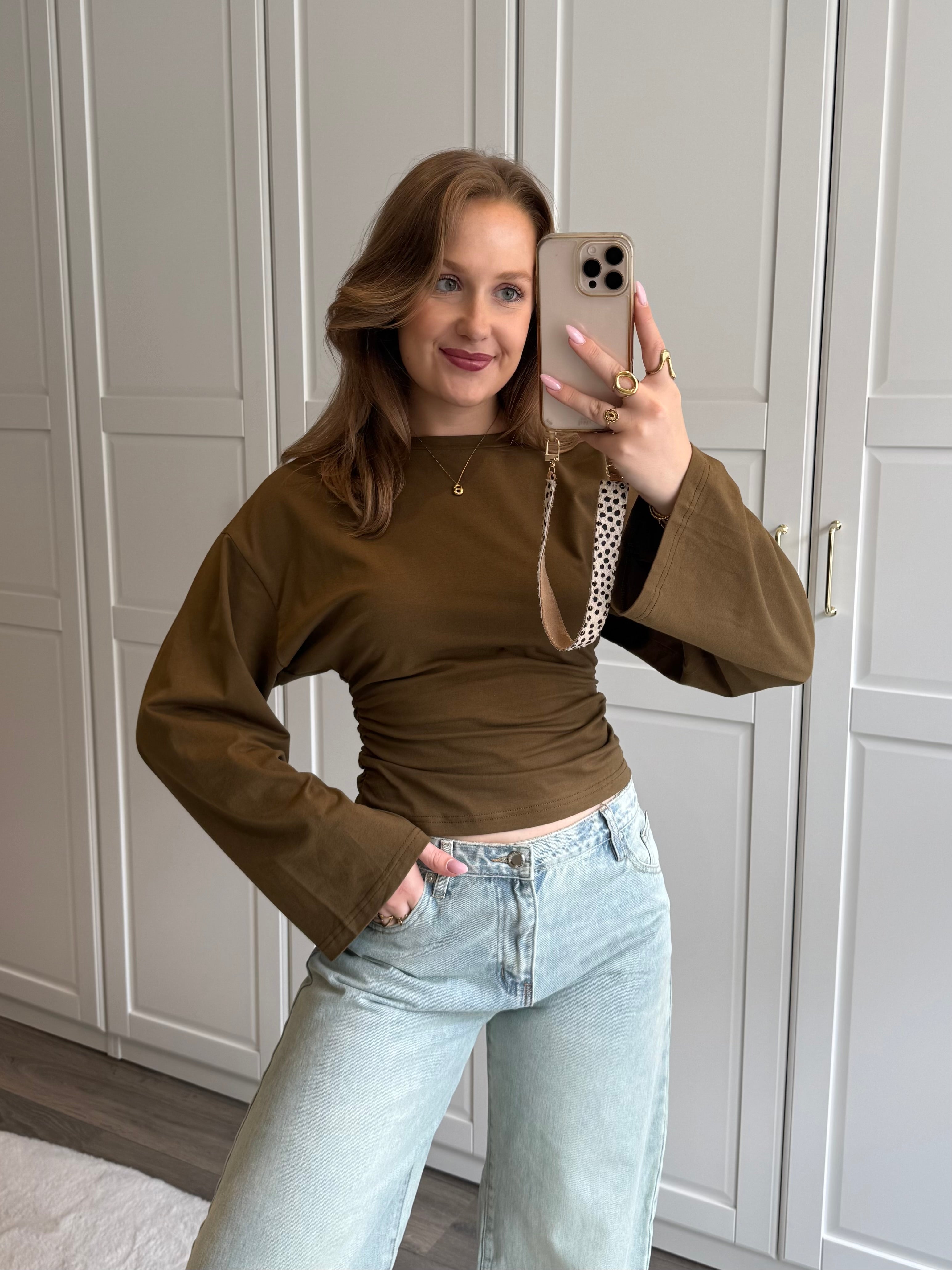 Longsleeve T-shirt Elin | Army