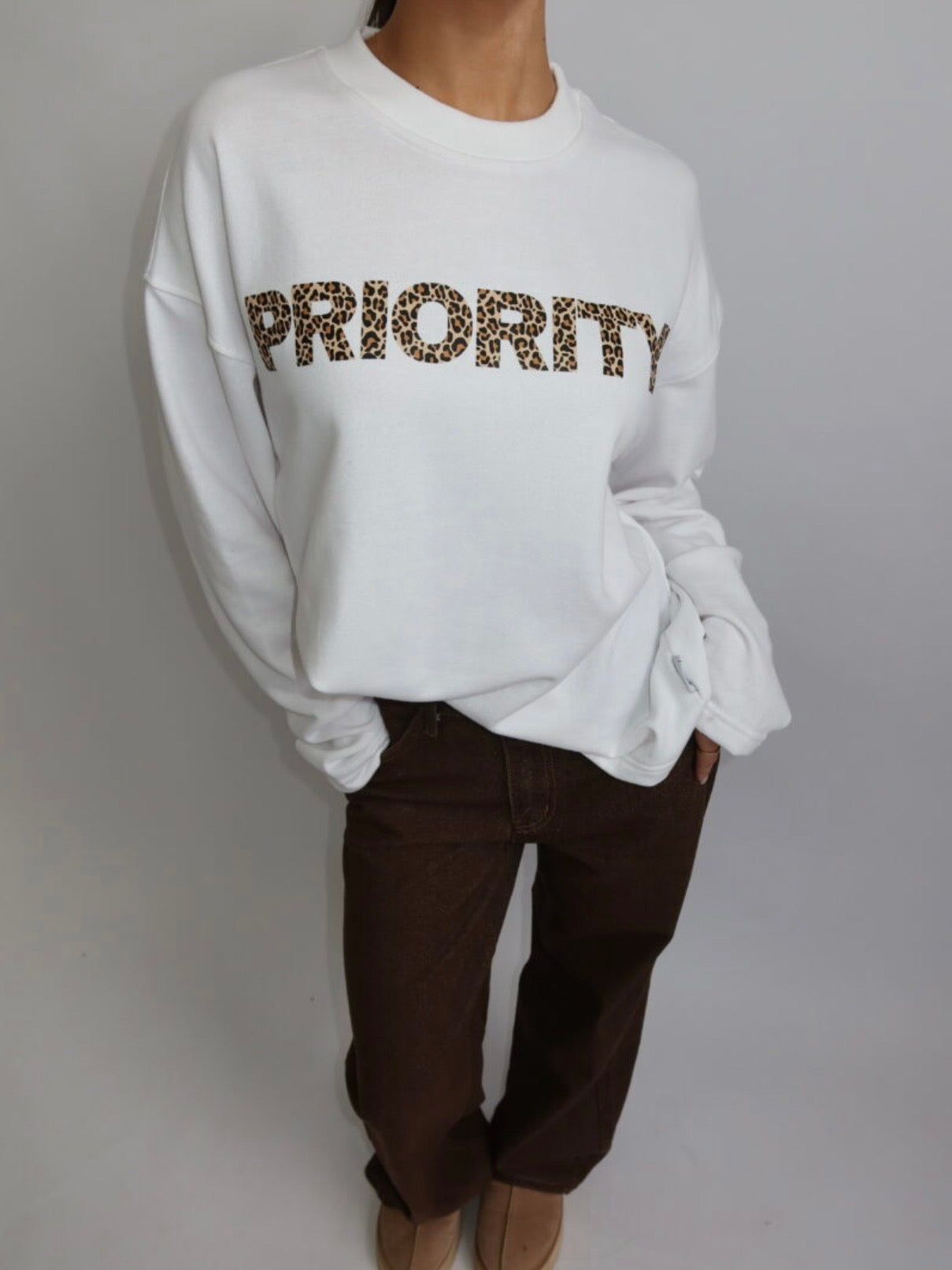 Priority Leopard Sweater | Wit