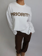 Priority Leopard Sweater | Wit