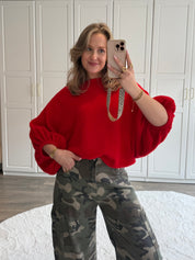 Trui Sascha | Rood