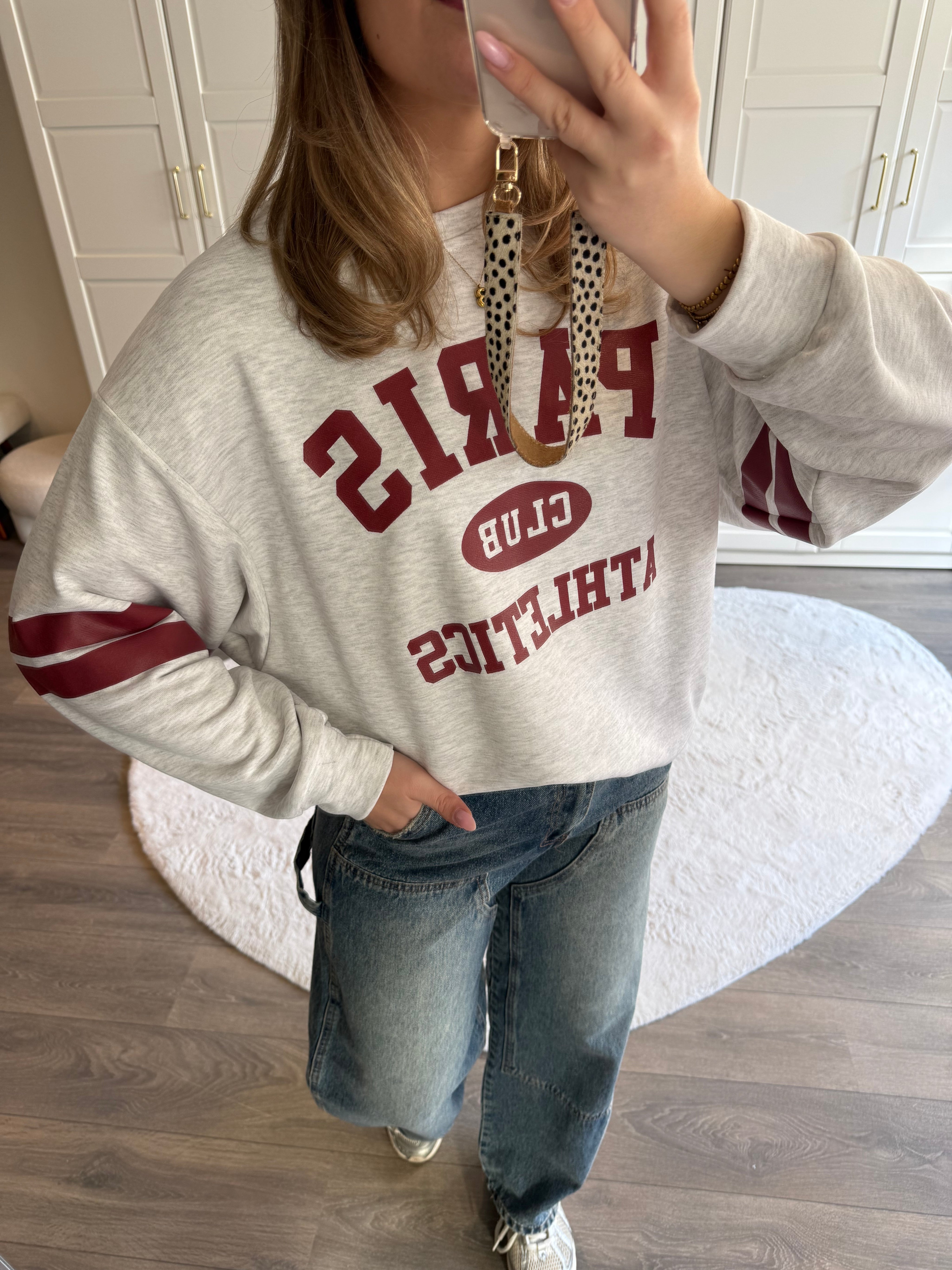 Sweater Paris | Grijs