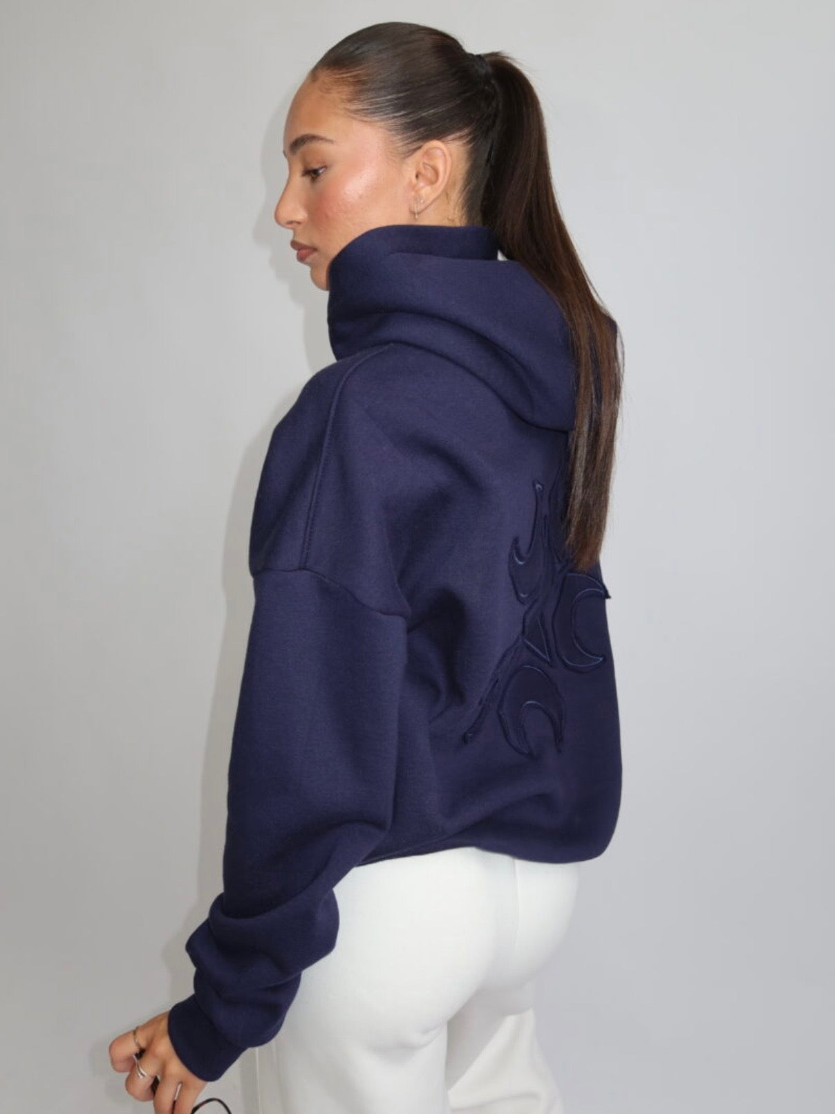 Moon Star Hoodie | Navy