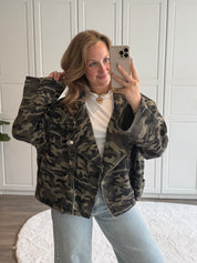 Camo Bikerjack Demi | Army