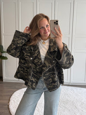 Camo Bikerjack Demi | Army