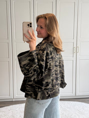 Camo Bikerjack Demi | Army