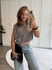 Blouse Amber | Bruin
