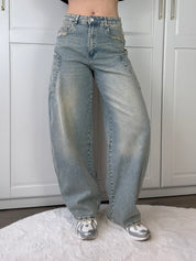 Ballon Jeans 3832-6 | Blauw