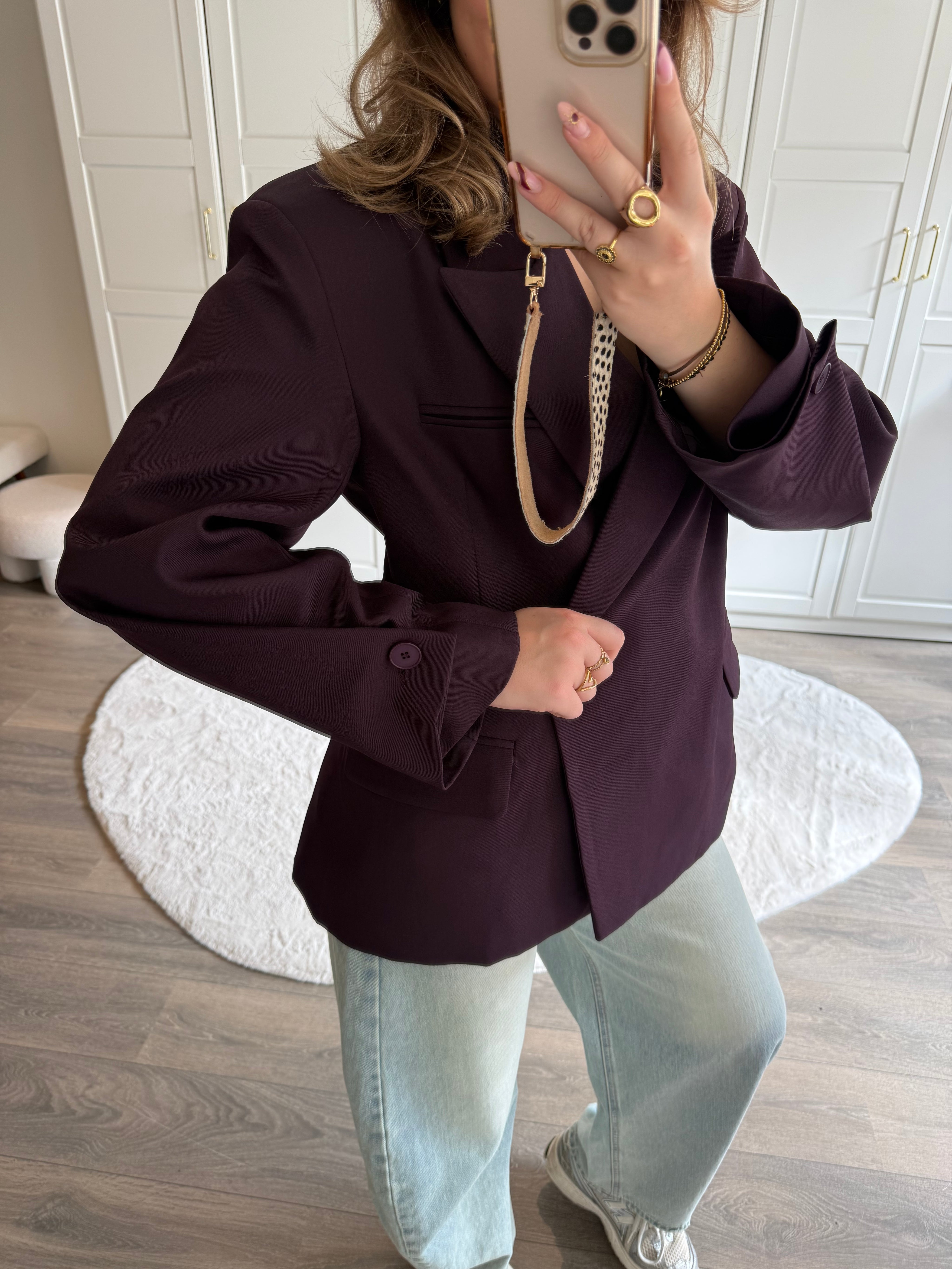Blazer Jessy | Bordeaux