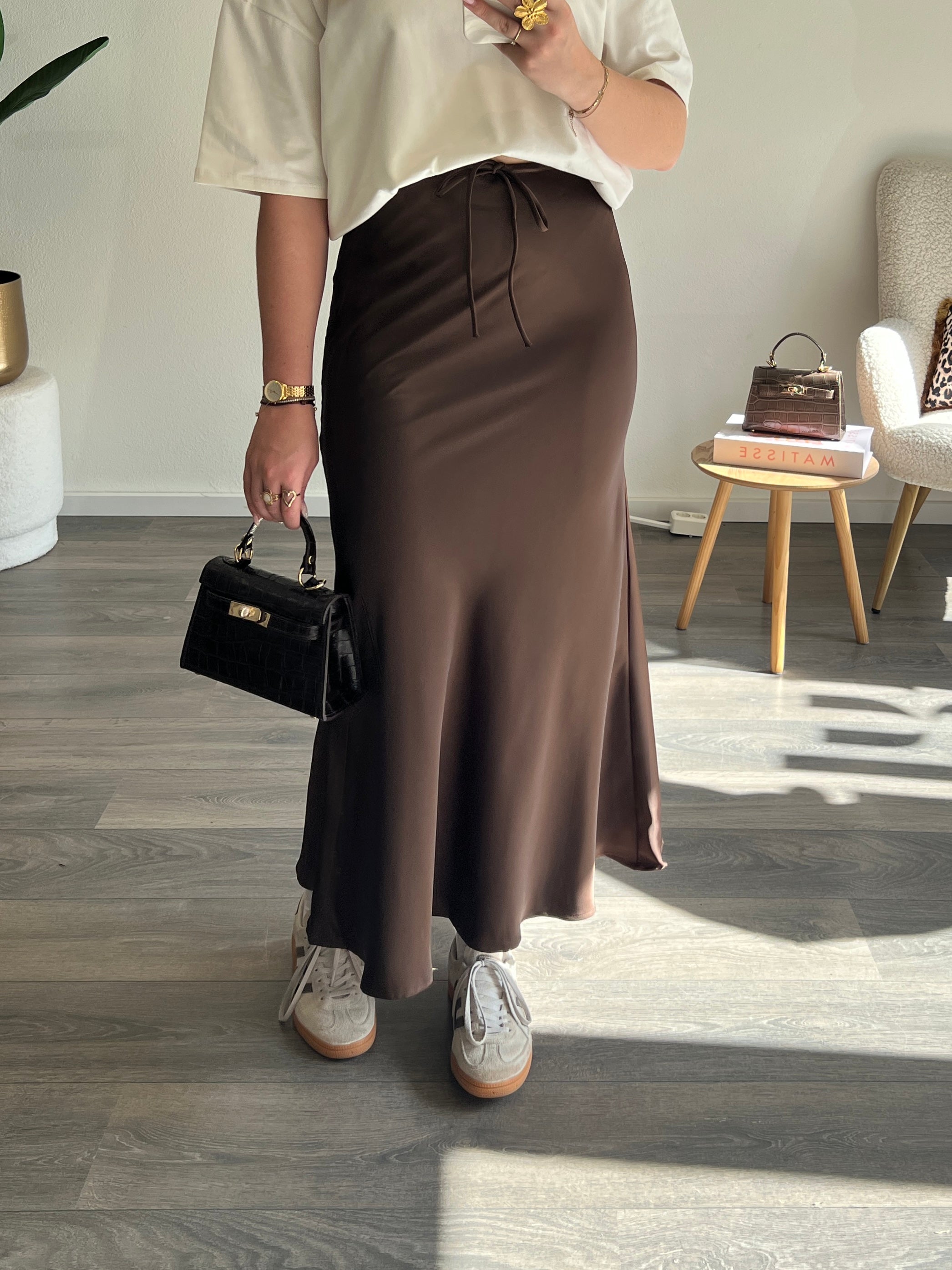 Satin Rok Romy | Choco