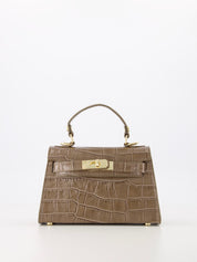 Tas Lore Croco | Taupe