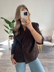 Boss Babe Blazer Lynn | Choco