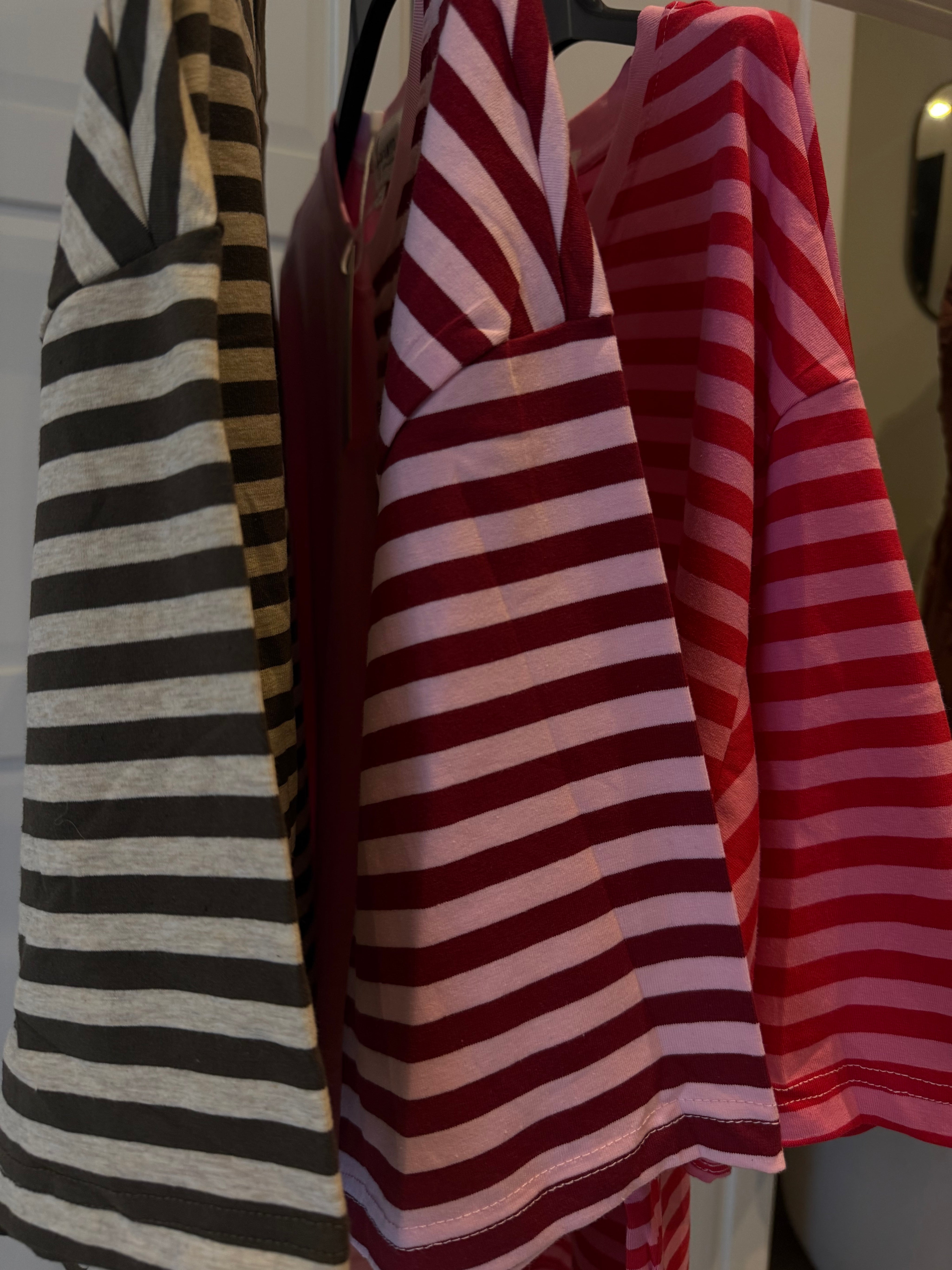 Half Striped T-shirt