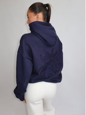 Moon Star Hoodie | Navy