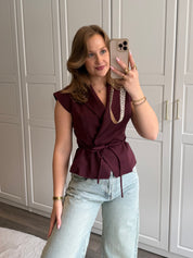 Gilet Elodie | Bordeaux