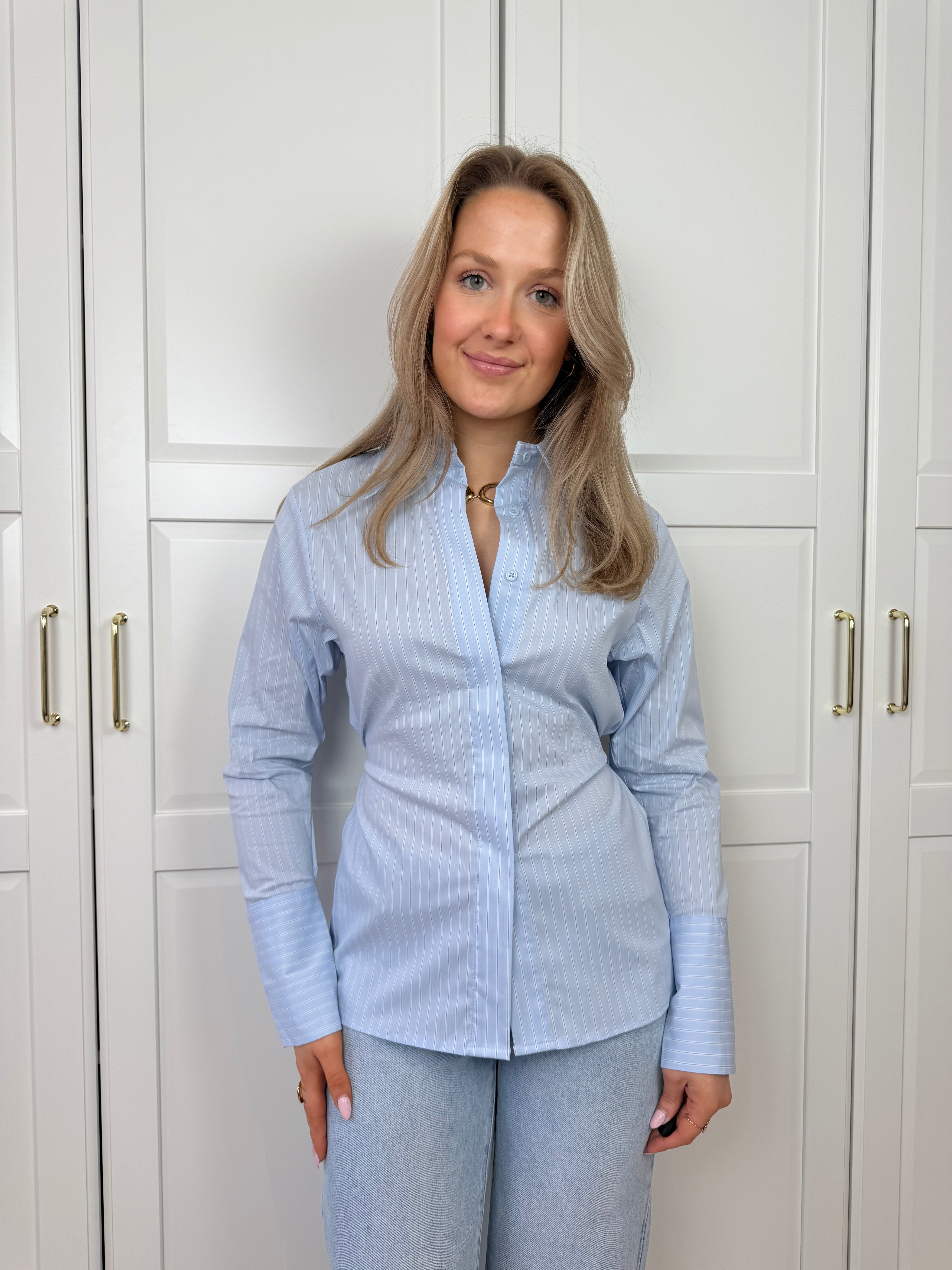 Tailored Blouse Olivia | Blauw