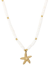 Ketting Summer Starfish | Goud