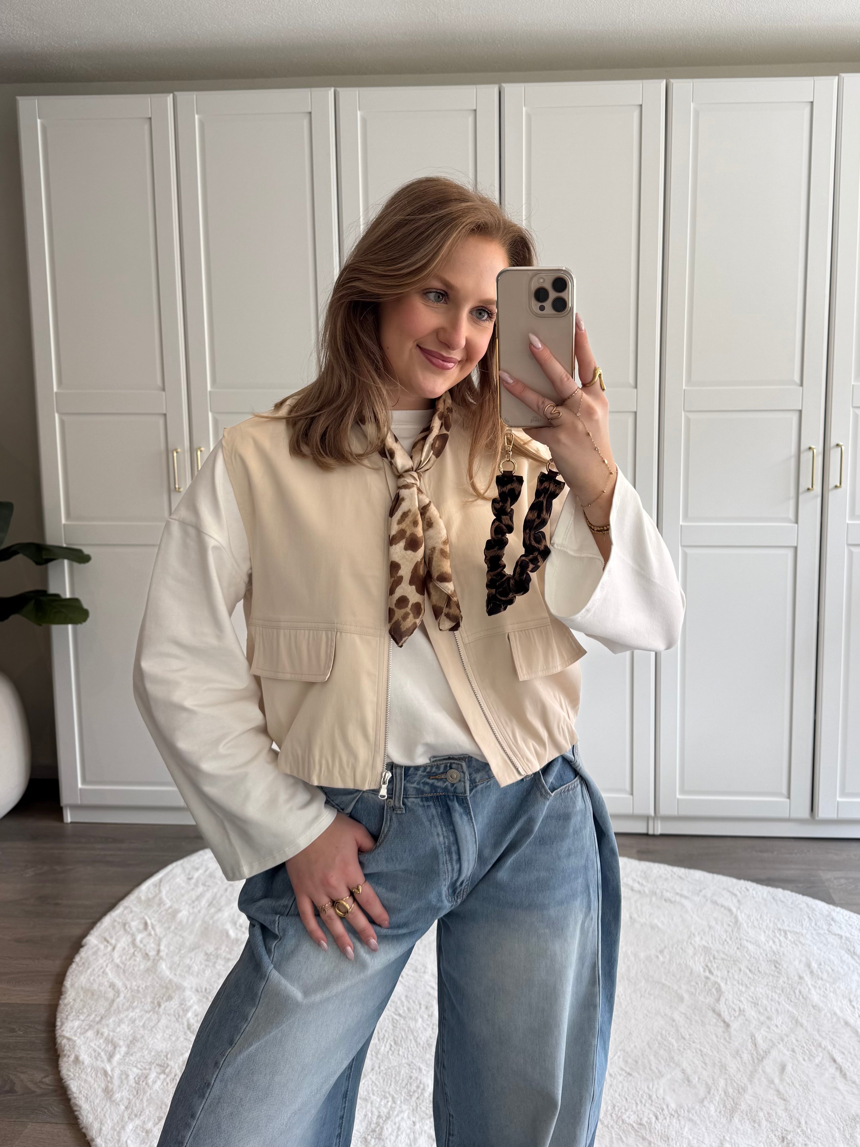 Gilet Suus | Beige