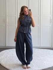 Balloon Pantalon Sophie | Blauw