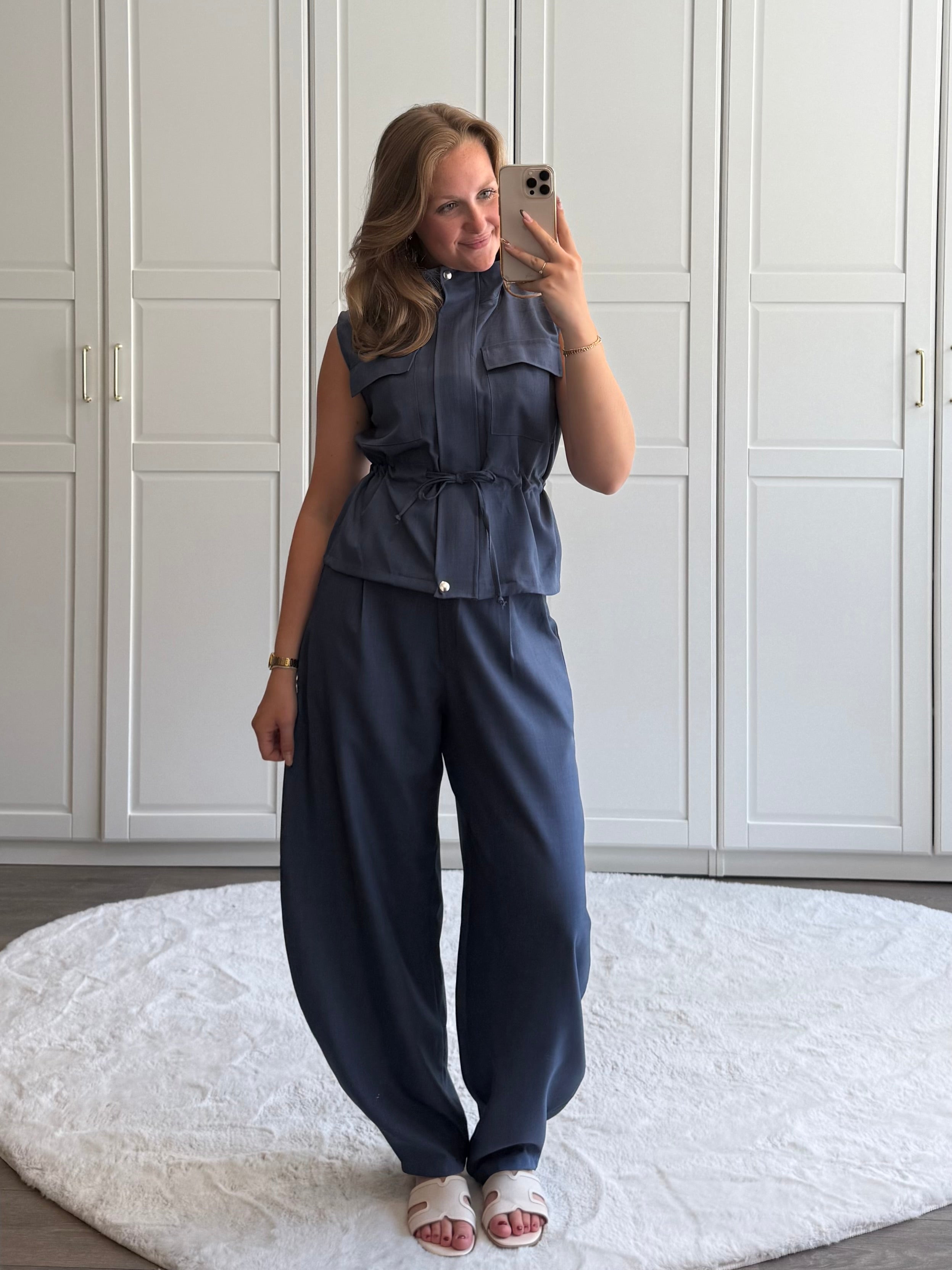 Balloon Pantalon Sophie | Blauw