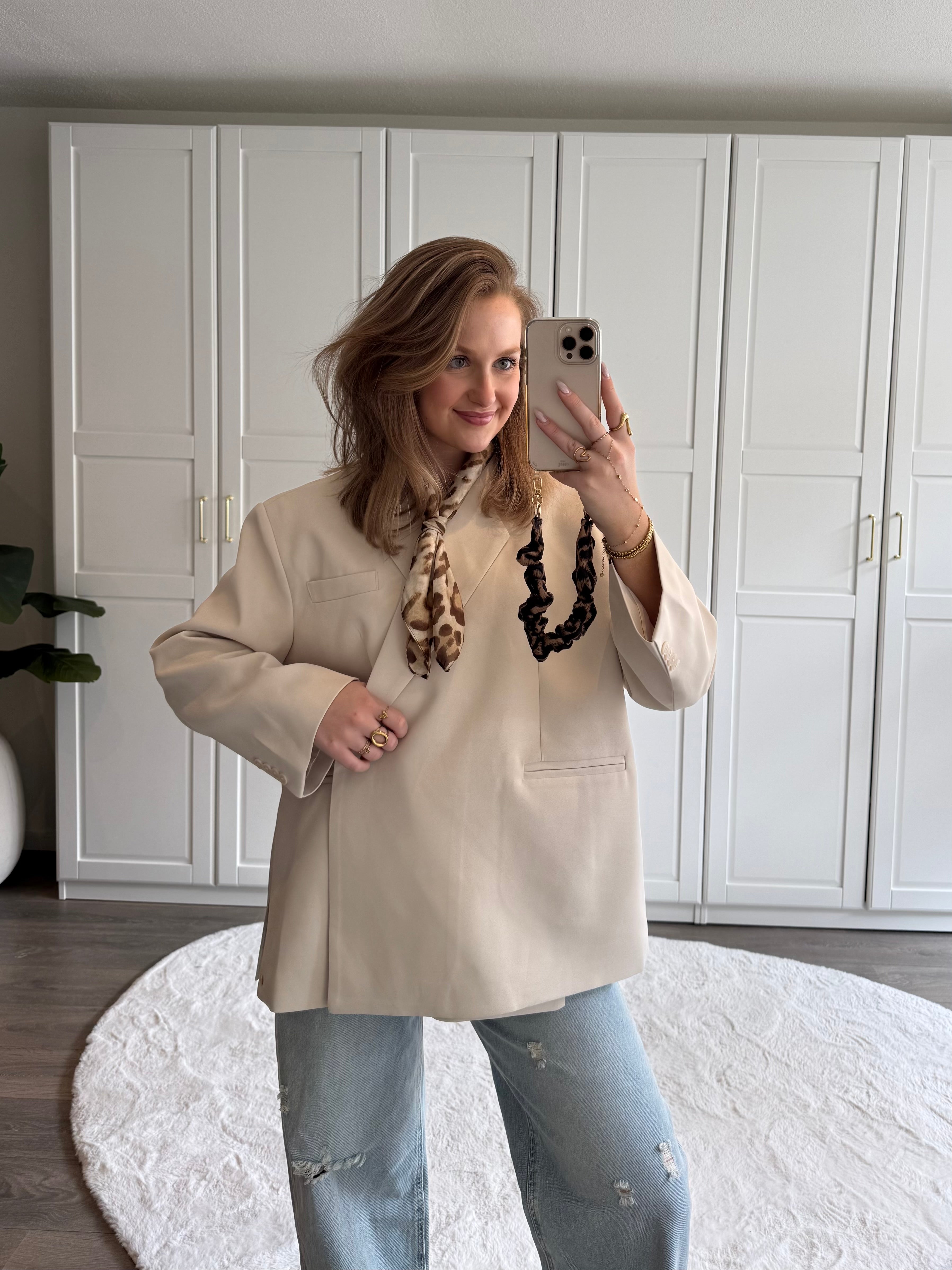 Boxy Blazer Jasmijn | Ecru