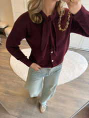 Vest Lieke | Plum