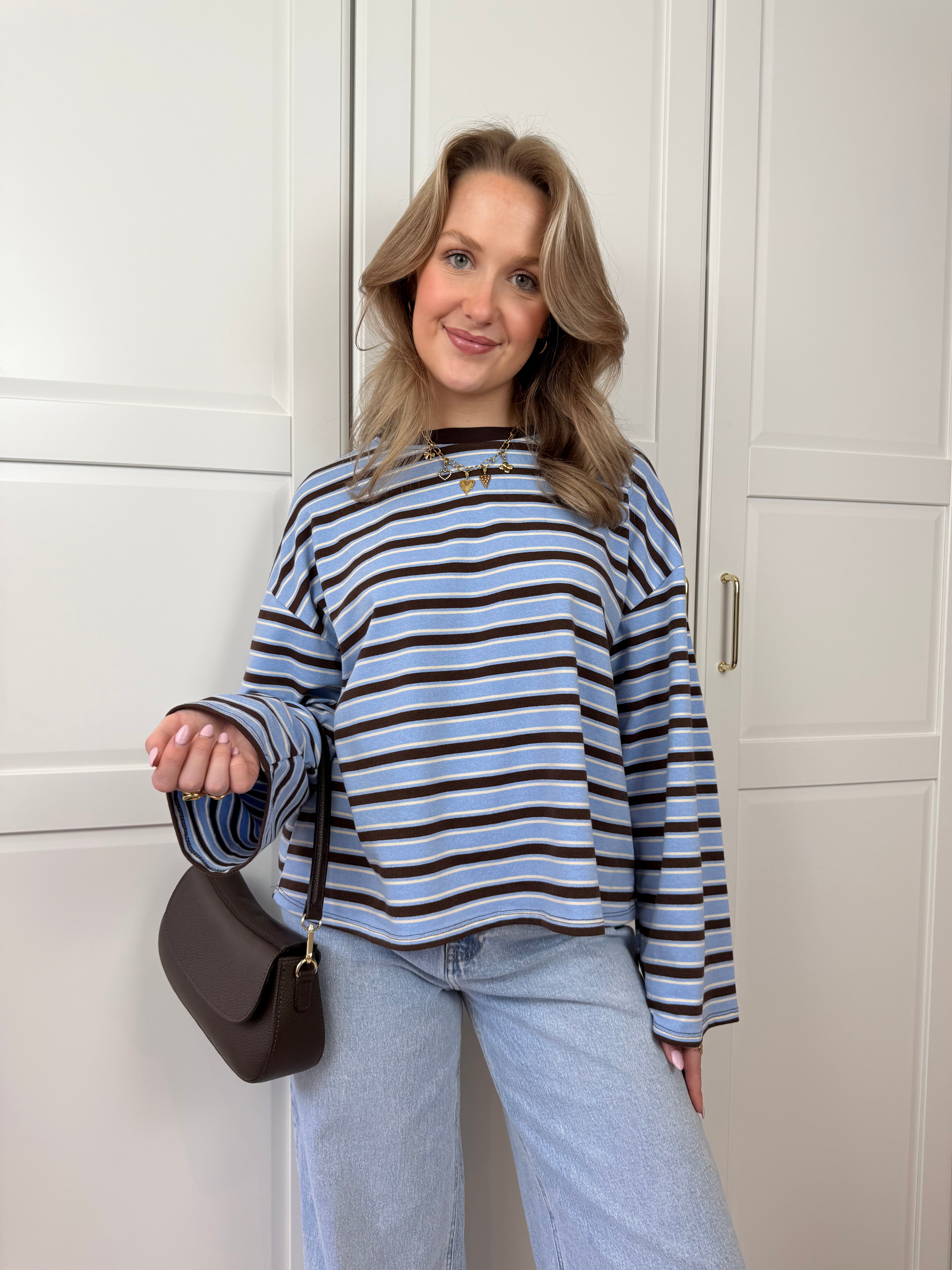 Longsleeve T-shirt Isabel | Blauw