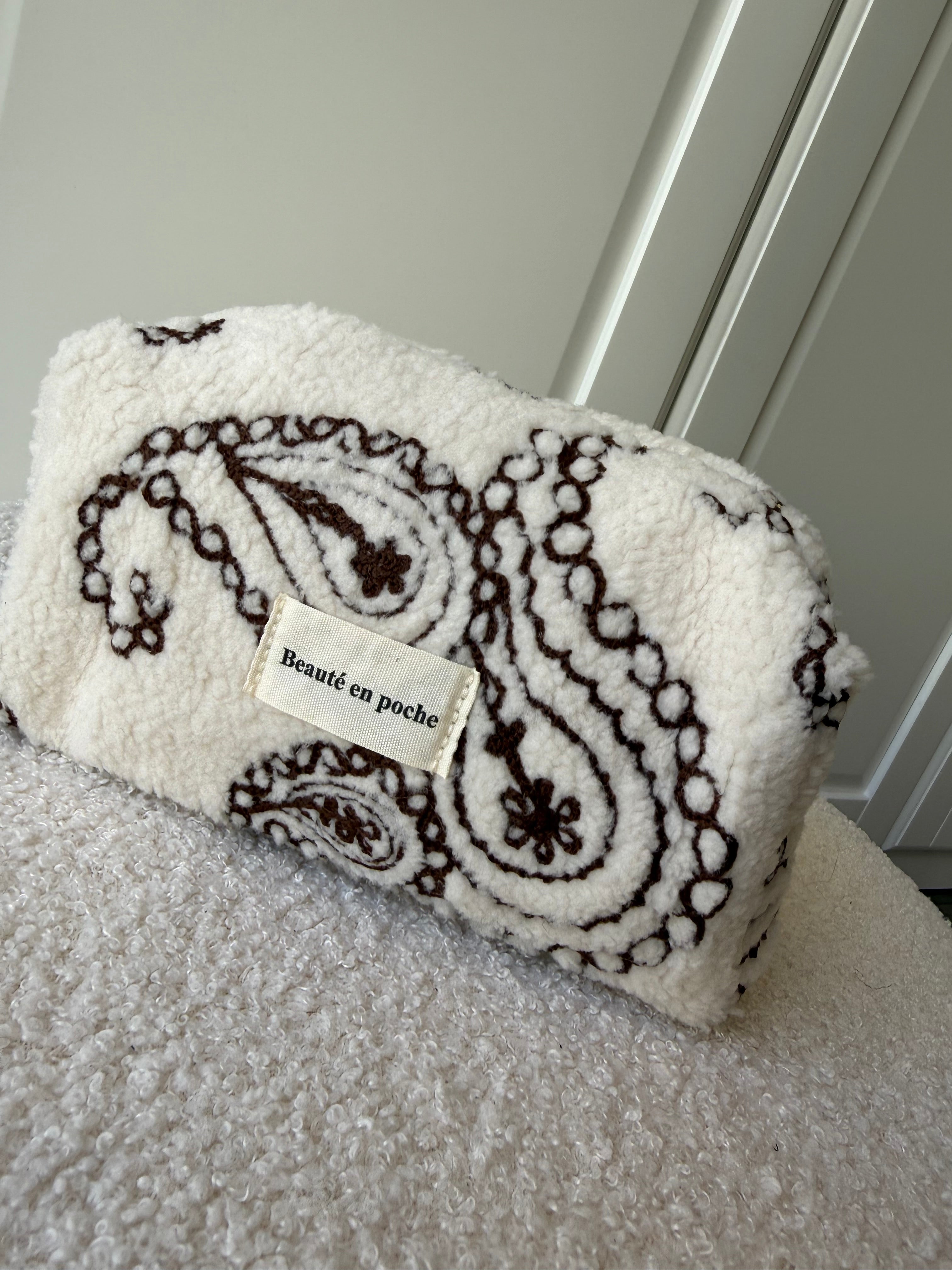 Toilettas Paisley | Creme