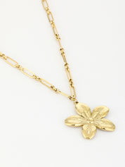 Bloem Ketting Lang | Goud