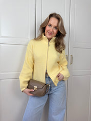 Zip Vest Moon | Geel